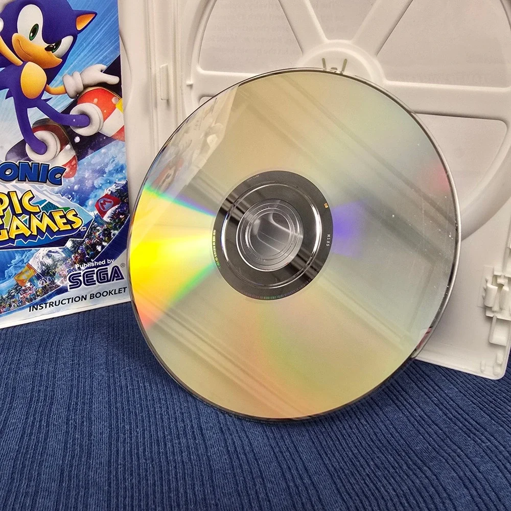 Mario & Sonic at the Olympic Winter Games Nintendo Wii RVL P ROLE CIB 2010 SEGA